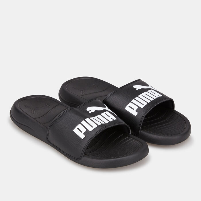 PUMA Men's Popcat 20 Slides Black PUMA Men's Popcat 20 Slides Black image number 0