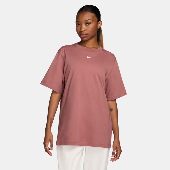 Nike Women's Sportswear Essential T-Shirt Peach Nike Women's Sportswear Essential T-Shirt Peach image number 0