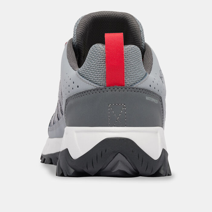 Columbia Men's Strata Trail Low Waterproof Boots Grey image number 5