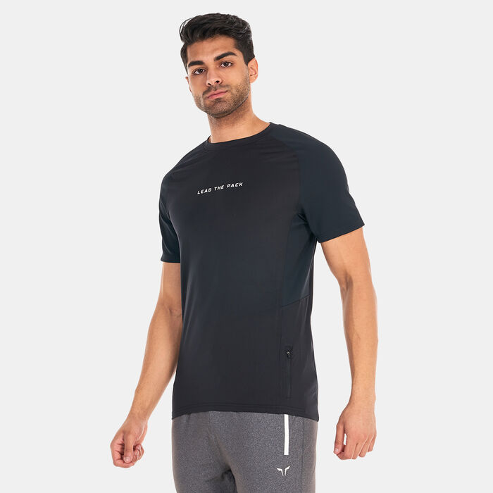 SQUATWOLF Men's Statement Tech Training T-Shirt Black SQUATWOLF Men's Statement Tech Training T-Shirt Black image number 0