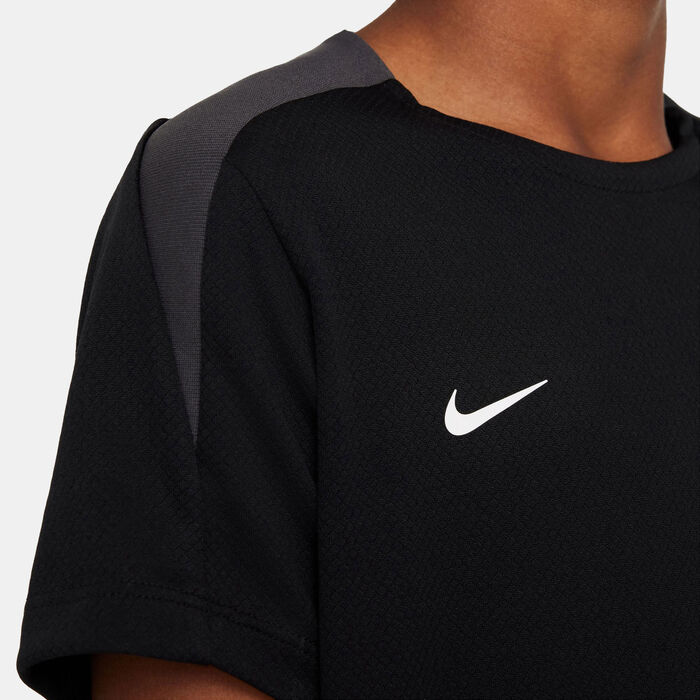 Nike Kids' Dri-FIT Strike Football Top (Older Kids) Black Nike Kids' Dri-FIT Strike Football Top (Older Kids) Black image number 3