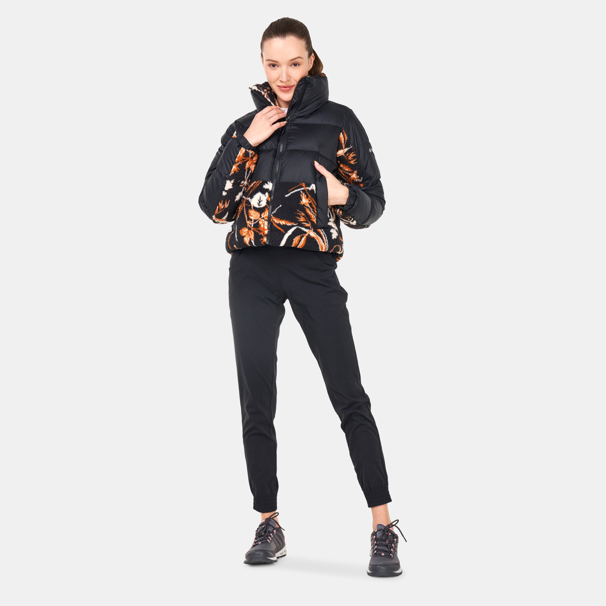 Columbia women's hawks discount prairie hybrid jacket