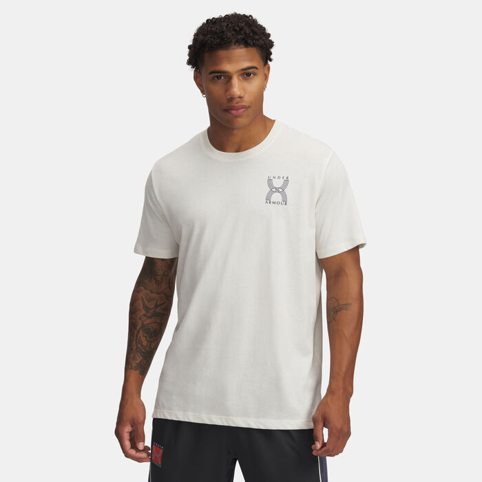Under Armour Men's Run 96 Running T-Shirt White Under Armour Men's Run 96 Running T-Shirt White image number 0