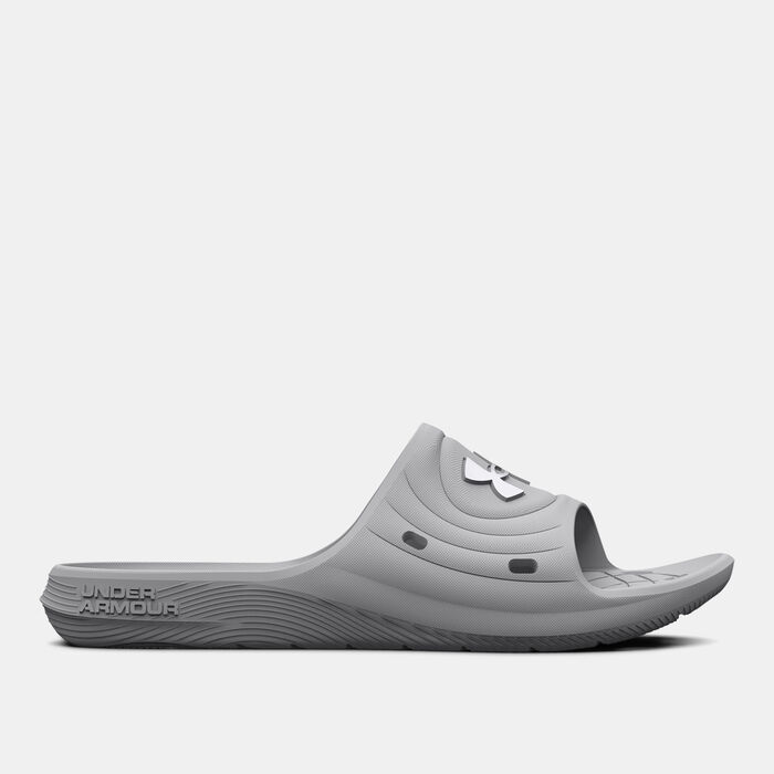 Under Armour Women's UA Locker IV Slides Grey image number 0