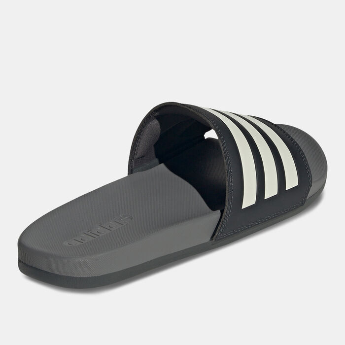 adidas Adilette Comfort Slides Grey adidas Adilette Comfort Slides Grey image number 1
