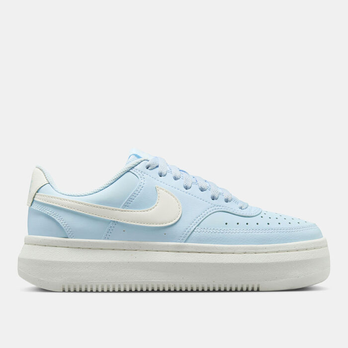 Nike Women's Court Vision Alta Shoes Blue Nike Women's Court Vision Alta Shoes Blue image number 0