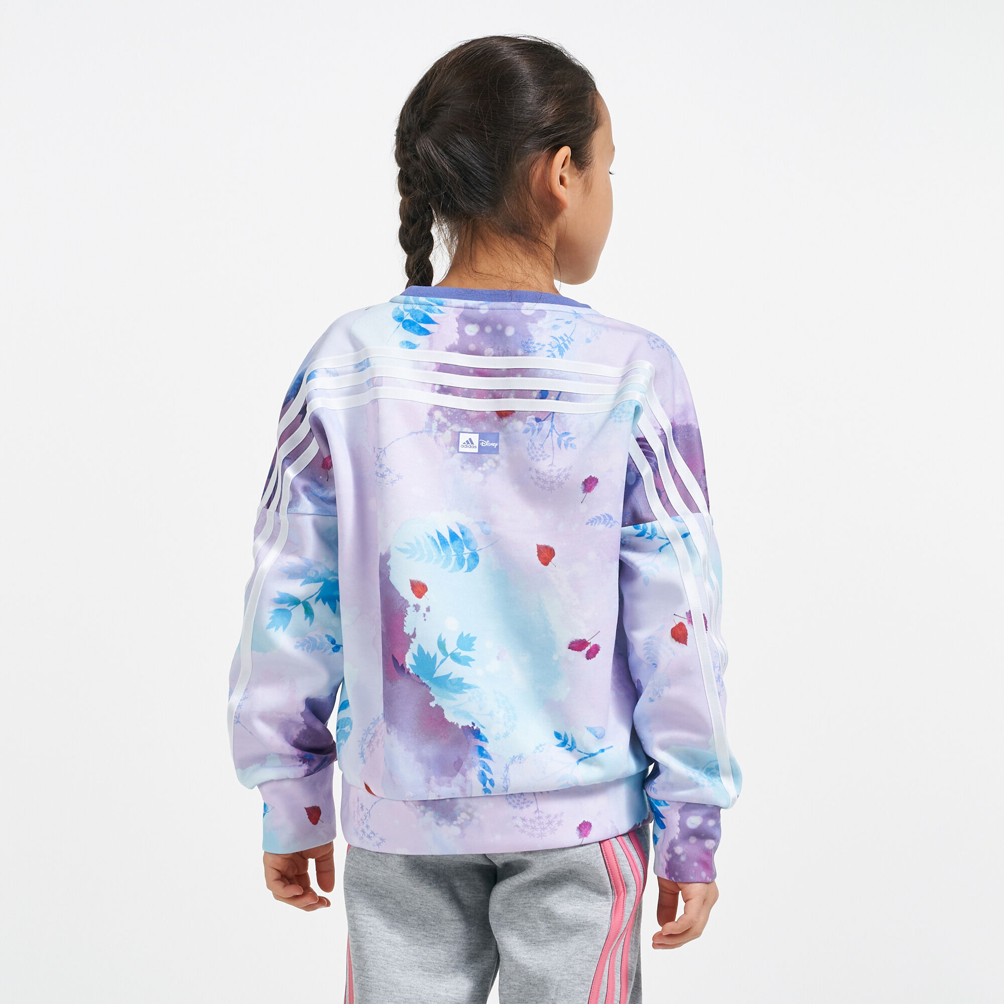 Buy adidas Kids Disney Frozen Crew Sweatshirt Pink in KSA SSS