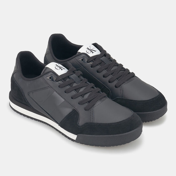Calvin Klein Men's Low-Cut Leather Shoe Black Calvin Klein Men's Low-Cut Leather Shoe Black image number 1