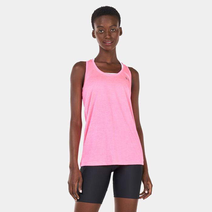 Under Armour Women's UA Tech™ Training Tank Top Pink Under Armour Women's UA Tech™ Training Tank Top Pink image number 0