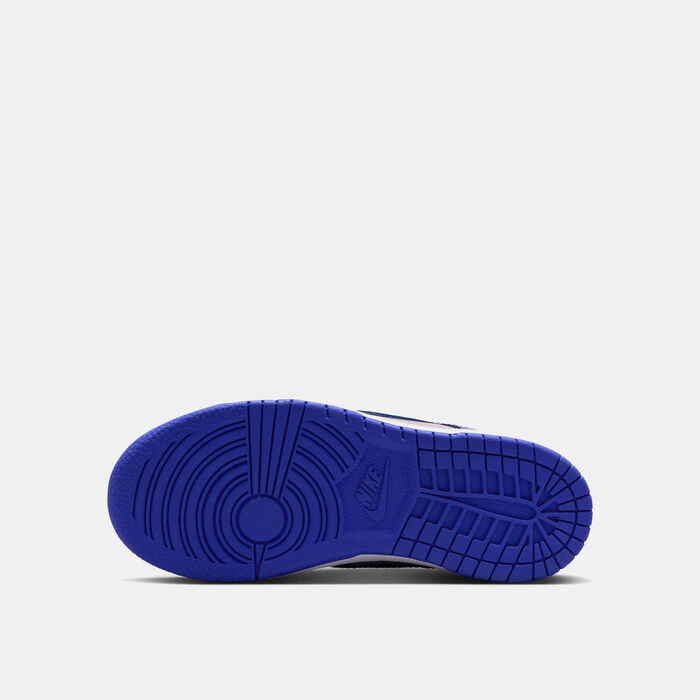 Nike Kids' Dunk Low Shoes Purple Nike Kids' Dunk Low Shoes Purple image number 4
