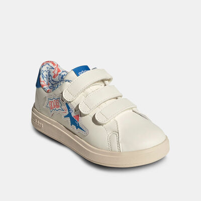 adidas Kids' Advantage 2.0 Dino Shoes White adidas Kids' Advantage 2.0 Dino Shoes White