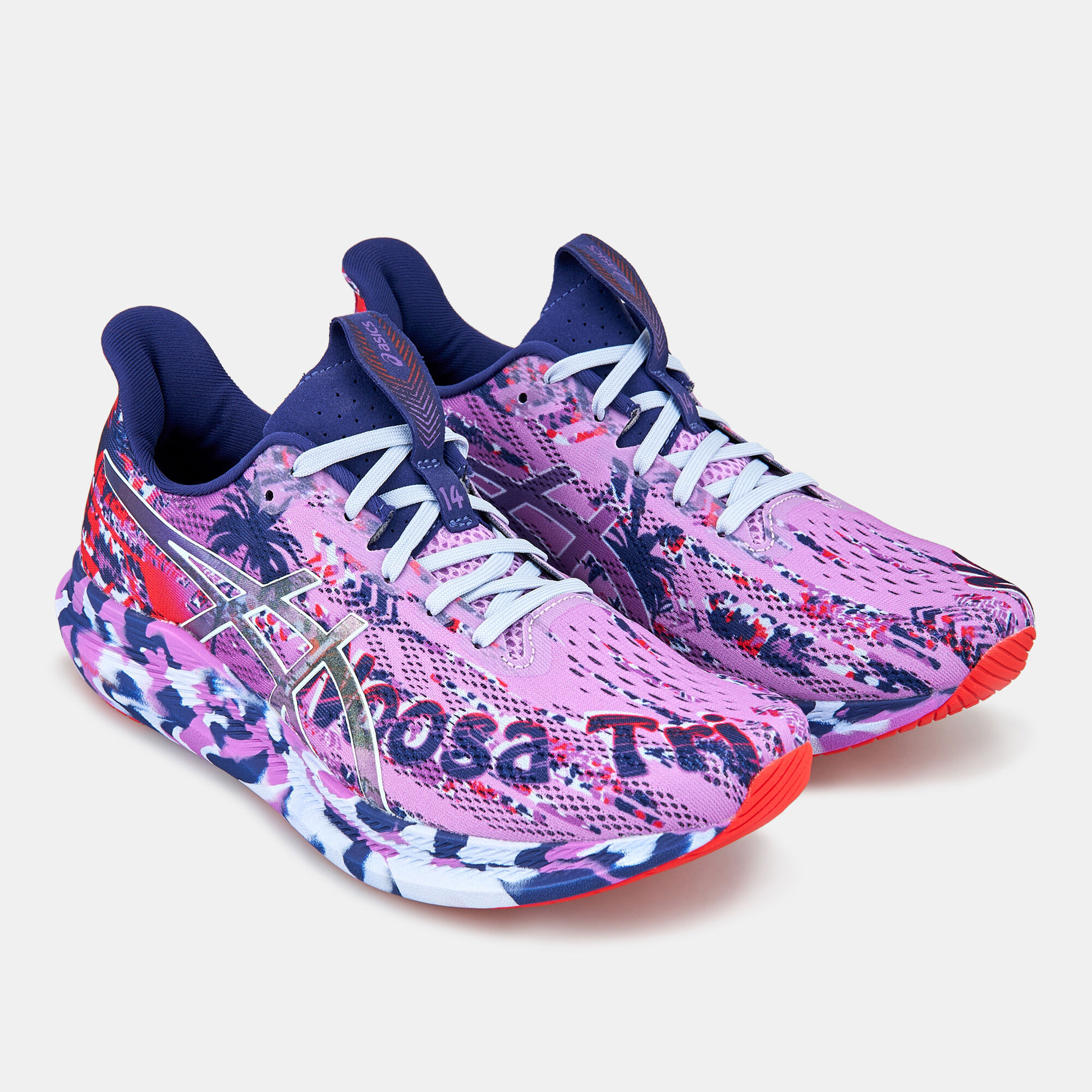 Multi colored asics womens discount