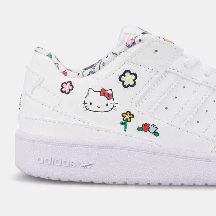 adidas Originals Kids' Originals x Hello Kitty Forum Low Shoe White adidas Originals Kids' Originals x Hello Kitty Forum Low Shoe White image number 4