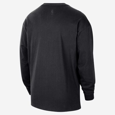 Nike Men's NBA Los Angeles Lakers Courtside Premium Essential T-Shirt Black Nike Men's NBA Los Angeles Lakers Courtside Premium Essential T-Shirt Black