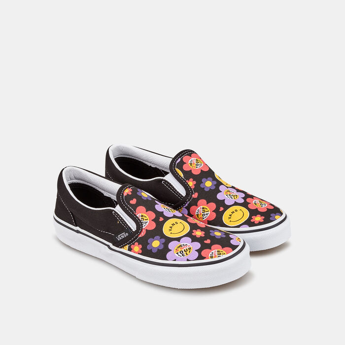 Vans Kids' Classic Slip-On Shoe (Younger Kids) Black image number 1