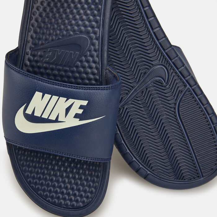 Nike Men's Benassi JDI Slides Black Nike Men's Benassi JDI Slides Black image number 5