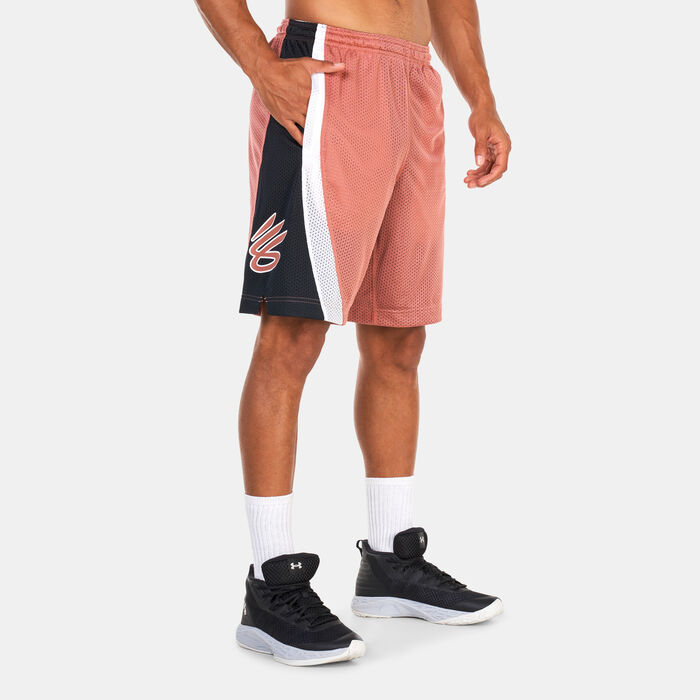 Under Armour Men's Curry Splash 9-inch Shorts Red Under Armour Men's Curry Splash 9-inch Shorts Red image number 0
