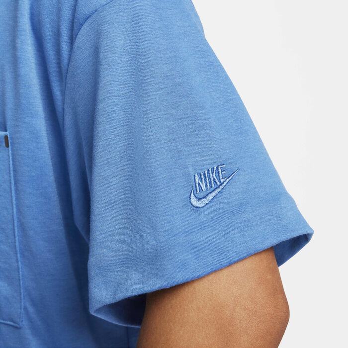Nike Men's Sportswear Tech Pack Dri-FIT Top Blue Nike Men's Sportswear Tech Pack Dri-FIT Top Blue image number 3