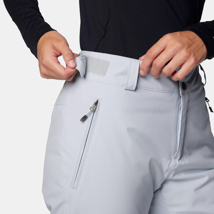 Columbia Women's Shafer Canyon Insulated Hiking Pants Grey image number 3