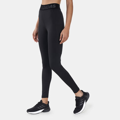 adidas Women's Techfit Badge Of Sport Leggings Black