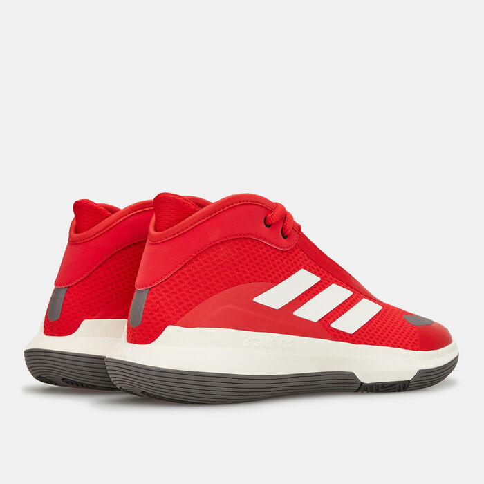 adidas Men's Bounce Legends Basketball Shoes Red adidas Men's Bounce Legends Basketball Shoes Red image number 3