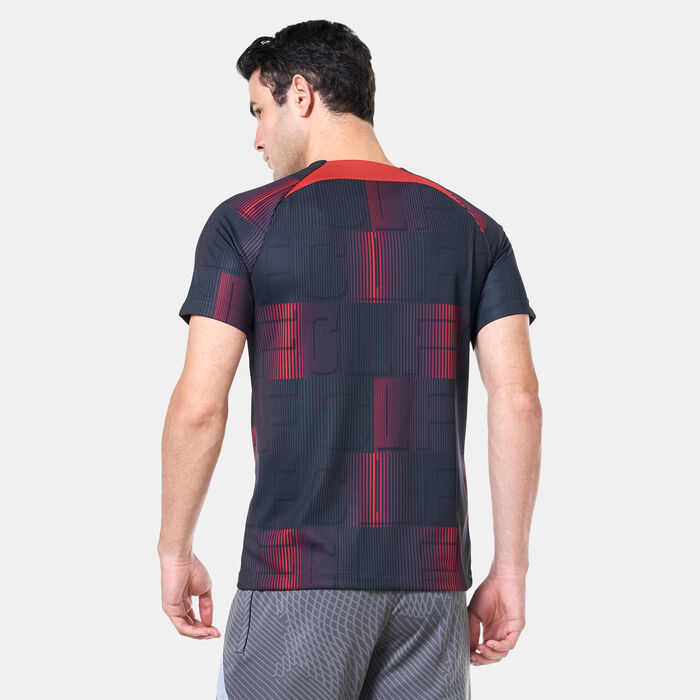Nike Men's Liverpool F.C. Academy Pro Dri-FIT Football Pre-Match Top Black Nike Men's Liverpool F.C. Academy Pro Dri-FIT Football Pre-Match Top Black image number 1