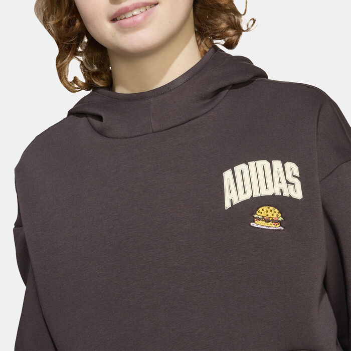 adidas Kids' The Simpsons Hoodie Brown adidas Kids' The Simpsons Hoodie Brown image number 4
