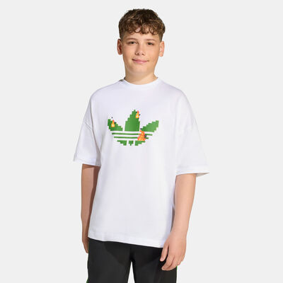 adidas Originals Kids' Minecraft T-Shirt White