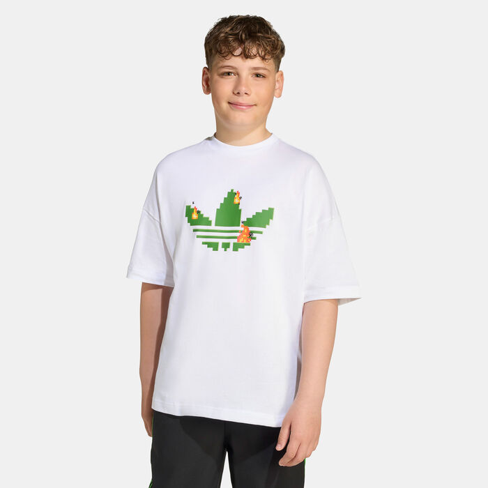 adidas Originals Kids' Minecraft T-Shirt White image number 0