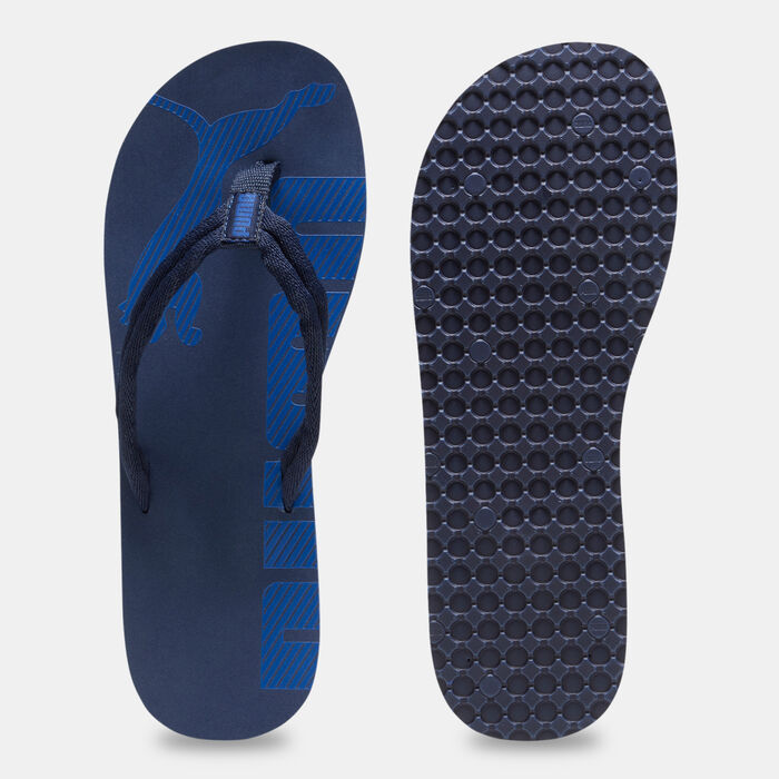 PUMA Men's Epic Flip V2 Slides Blue PUMA Men's Epic Flip V2 Slides Blue image number 3