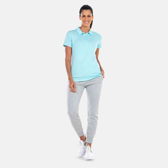 Under Armour Women's UA Playoff Polo Shirt Blue image number 2