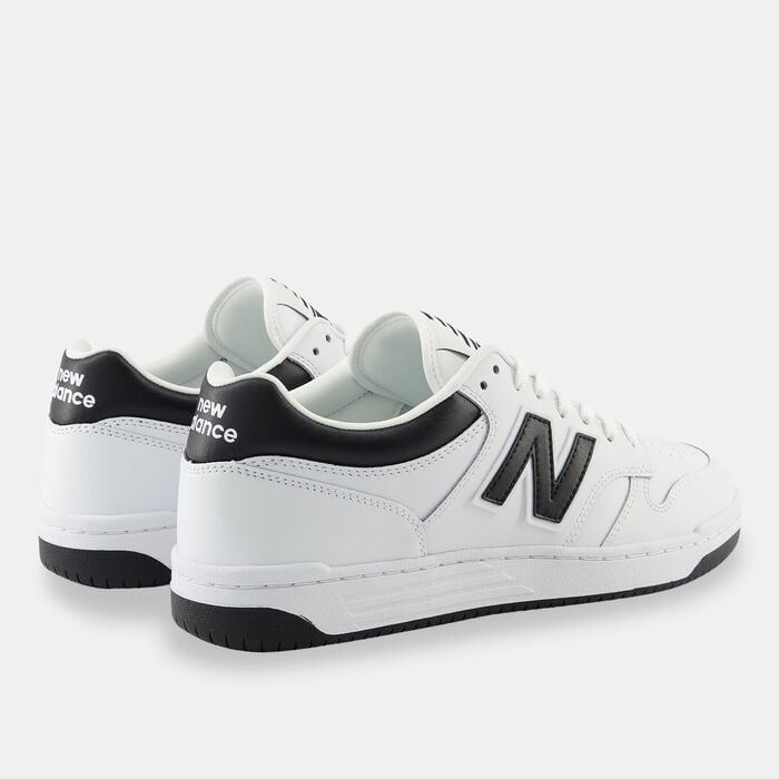 New Balance Men's BB480 Shoes White New Balance Men's BB480 Shoes White image number 2