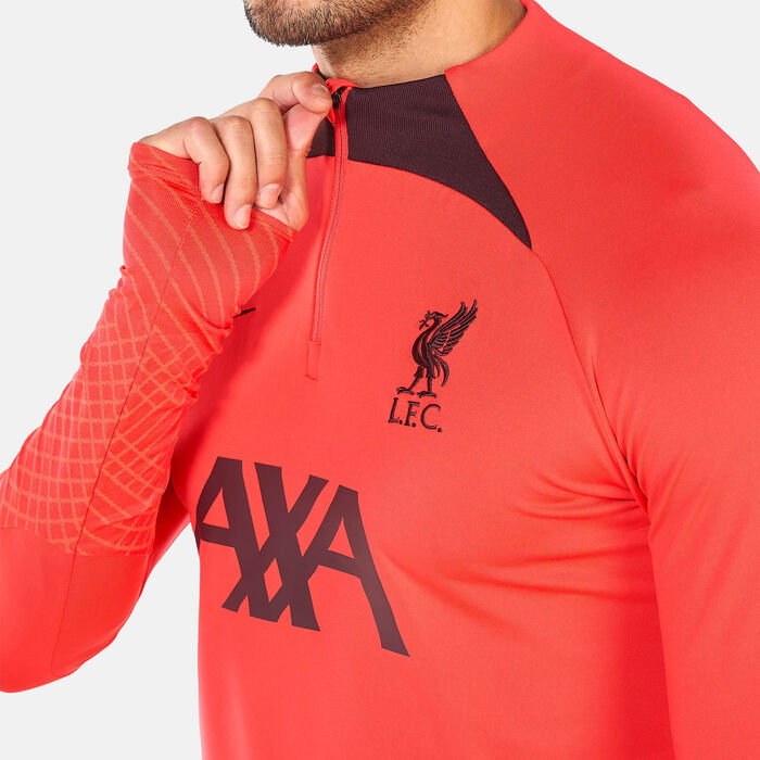 Nike Men's Liverpool F.C. Strike Dri-FIT Football Drill Top Pink Nike Men's Liverpool F.C. Strike Dri-FIT Football Drill Top Pink image number 3