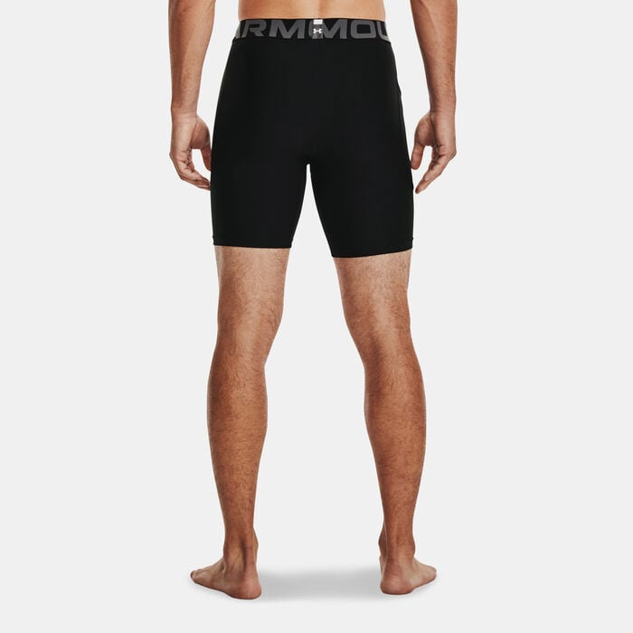 Under Armour Men's HeatGear® Armour Compression Shorts Black Under Armour Men's HeatGear® Armour Compression Shorts Black image number 1