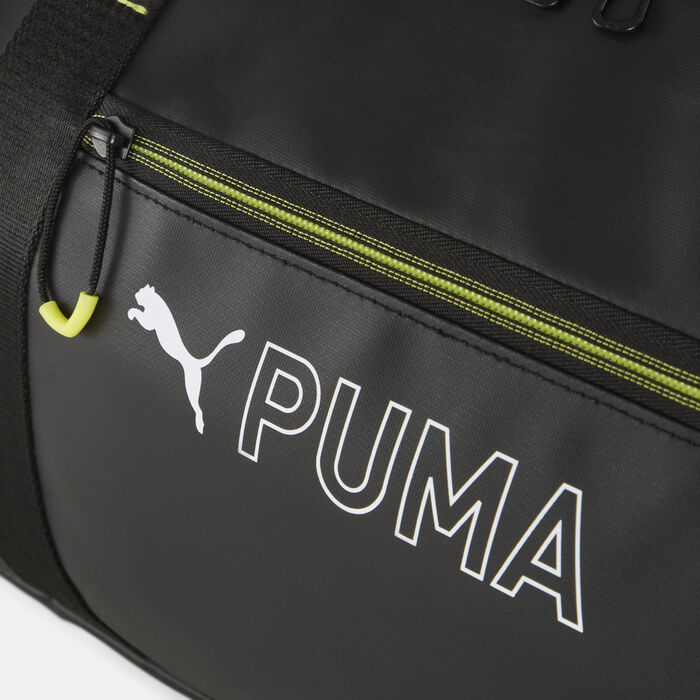 PUMA Men's Fit Duffel Bag Black PUMA Men's Fit Duffel Bag Black image number 2