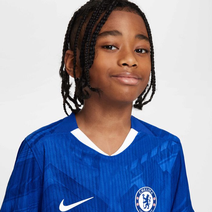 Nike Kids' Chelsea 25/26 Home Authentic Football Jersey Blue Nike Kids' Chelsea 25/26 Home Authentic Football Jersey Blue image number 2