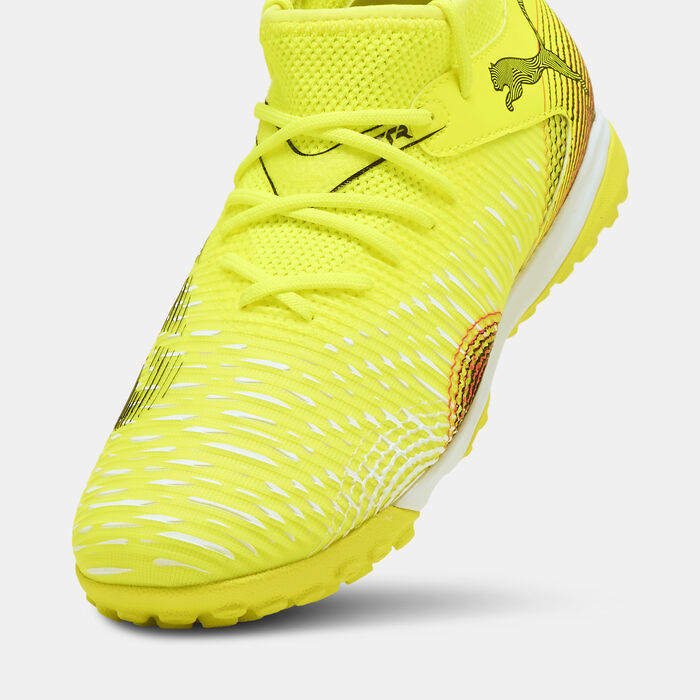 PUMA Kids' FUTURE 8 MATCH+ Turf Ground Football Shoes Black image number 4