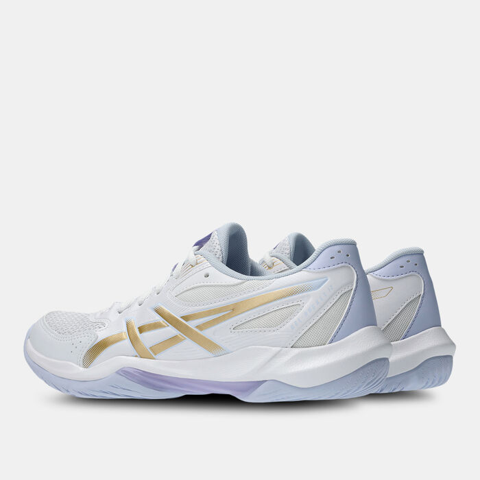 ASICS Women's GEL-ROCKET 12 Training Shoes White ASICS Women's GEL-ROCKET 12 Training Shoes White image number 2