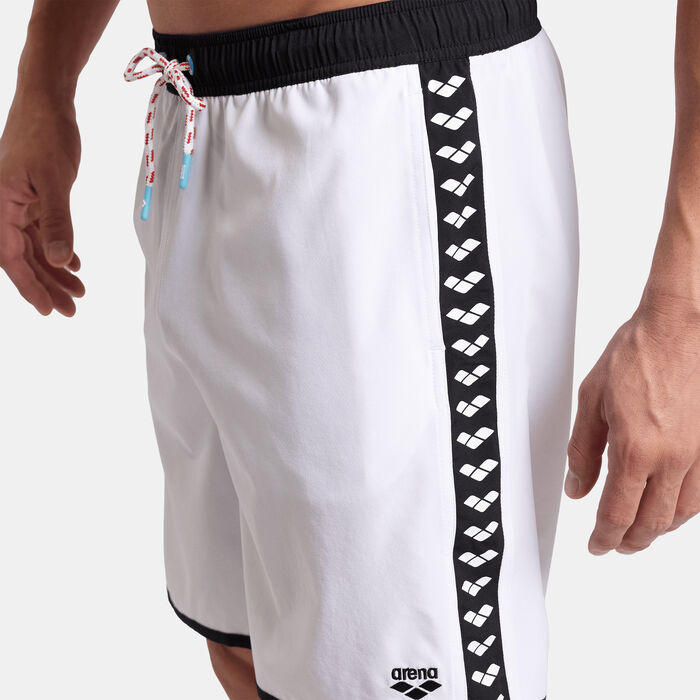 Arena Men's Team Stripe Bermuda Swimming Shorts Black Arena Men's Team Stripe Bermuda Swimming Shorts Black image number 3