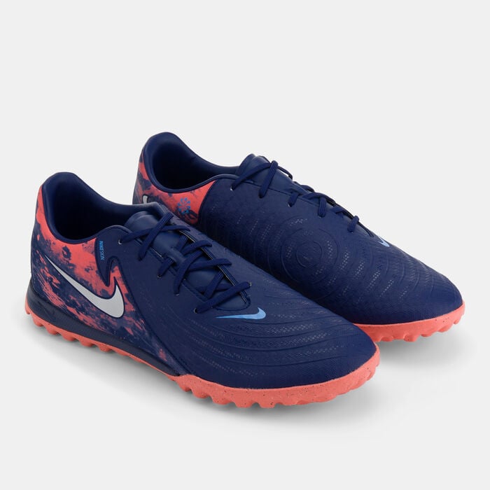 Nike Men's Phantom GX 2 Academy Football Shoes Blue Nike Men's Phantom GX 2 Academy Football Shoes Blue image number 1