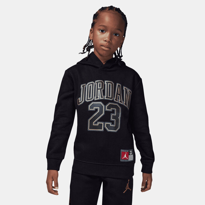 Jordan Kids' Fleece Hoodie Black image number 0