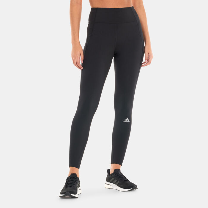 adidas Women's Own the Run Winter Running Legging Black image number 0