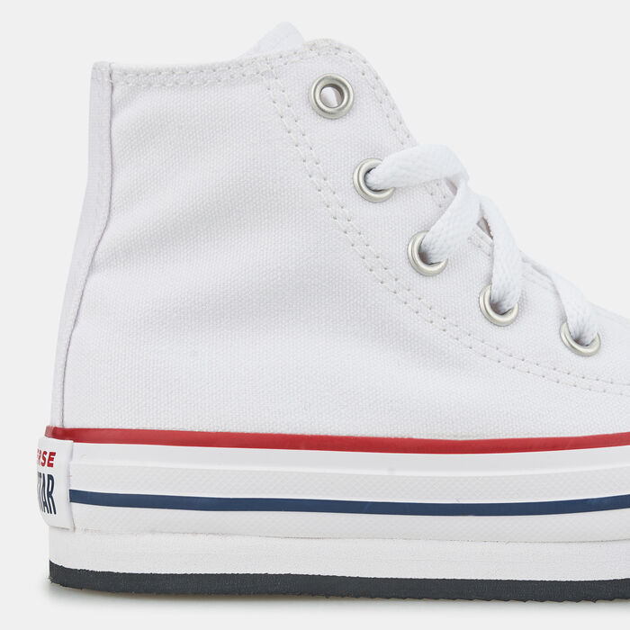 Converse Kids' Chuck Taylor All Star EVA Lift Platform Unisex Shoe (Younger Kids) White Converse Kids' Chuck Taylor All Star EVA Lift Platform Unisex Shoe (Younger Kids) White image number 4