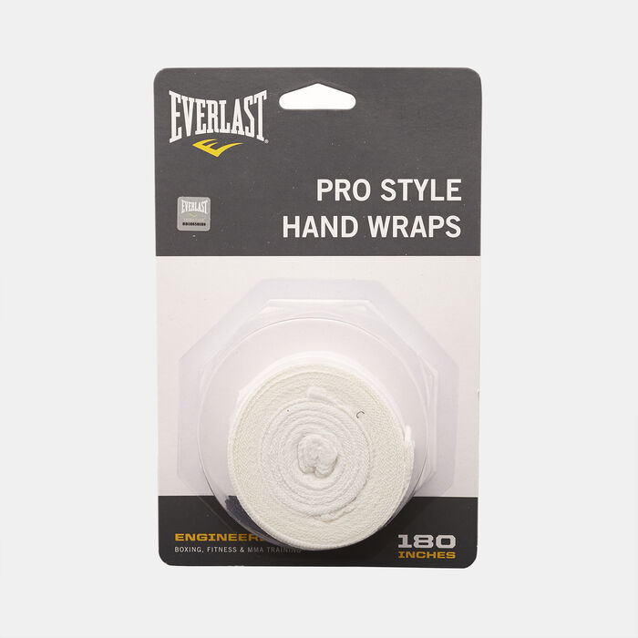 Everlast Pro Style 120-inch Hand Wraps White Everlast Pro Style 120-inch Hand Wraps White image number 0
