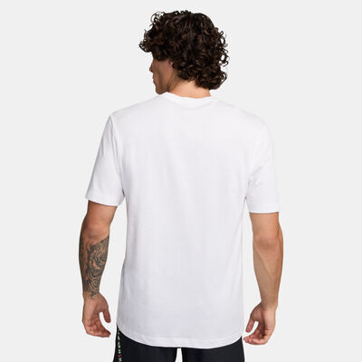 Nike Men's Swoosh T-Shirt White Nike Men's Swoosh T-Shirt White