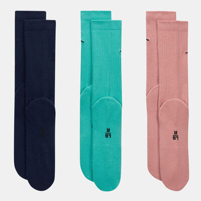 Jordan Everyday Crew Socks (3 Pairs) Multi-Color Jordan Everyday Crew Socks (3 Pairs) Multi-Color