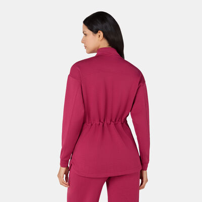 Sun and Sand Sports Women's Cargo Jacket Red