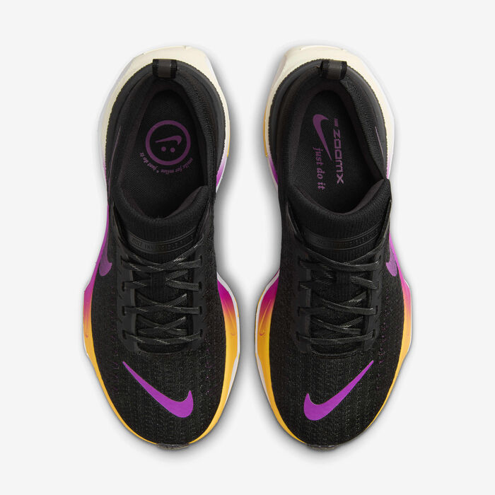 Nike Women's ZoomX Invincible 3 Road Running Shoes Black Nike Women's ZoomX Invincible 3 Road Running Shoes Black image number 4