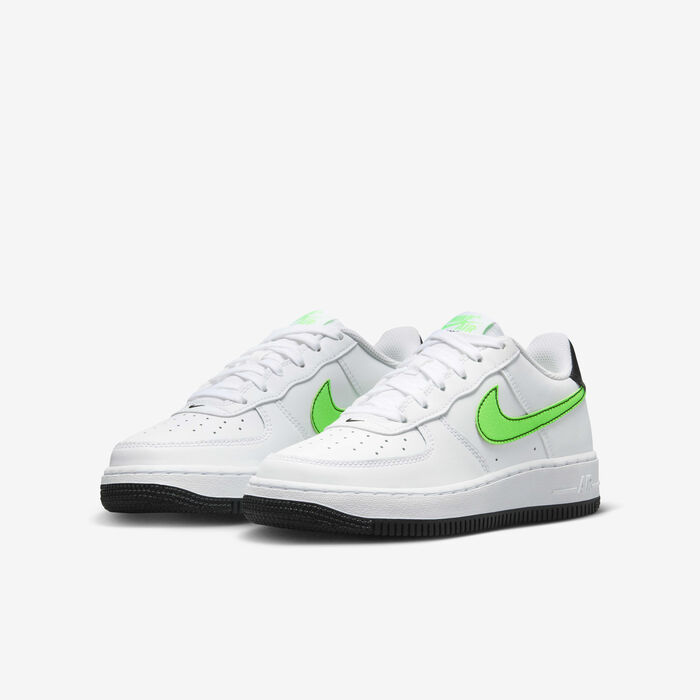 Nike Kids' Air Force 1 Shoes White image number 4