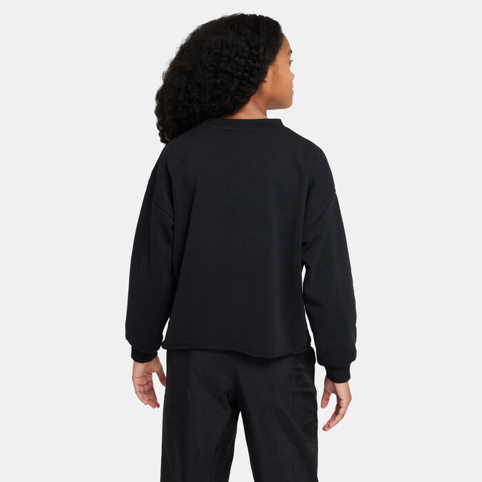 Nike Kids' Sportswear Dri-FIT Sweatshirt Black image number 1